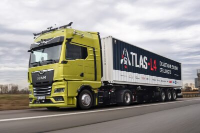 Autonomer lkw man tgx atlas l4 projekt