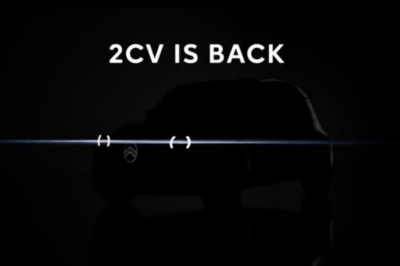 Citroen 2cv bev teaser