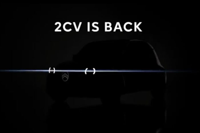 Citroen 2cv bev teaser