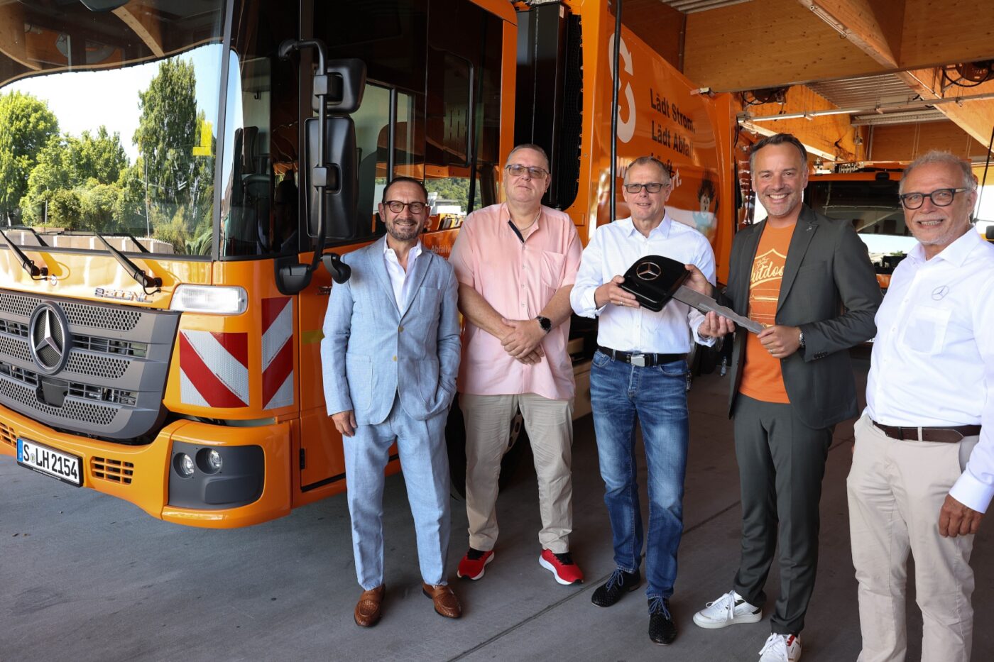 Daimler truck eeconic abfallwirtschaft stuttgart