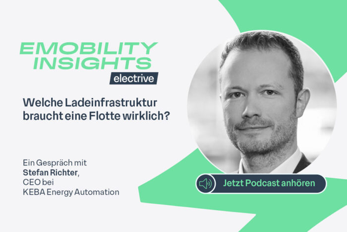 Electrive podcast emobility insights beitragsbild stefan richter keba 1200x800px