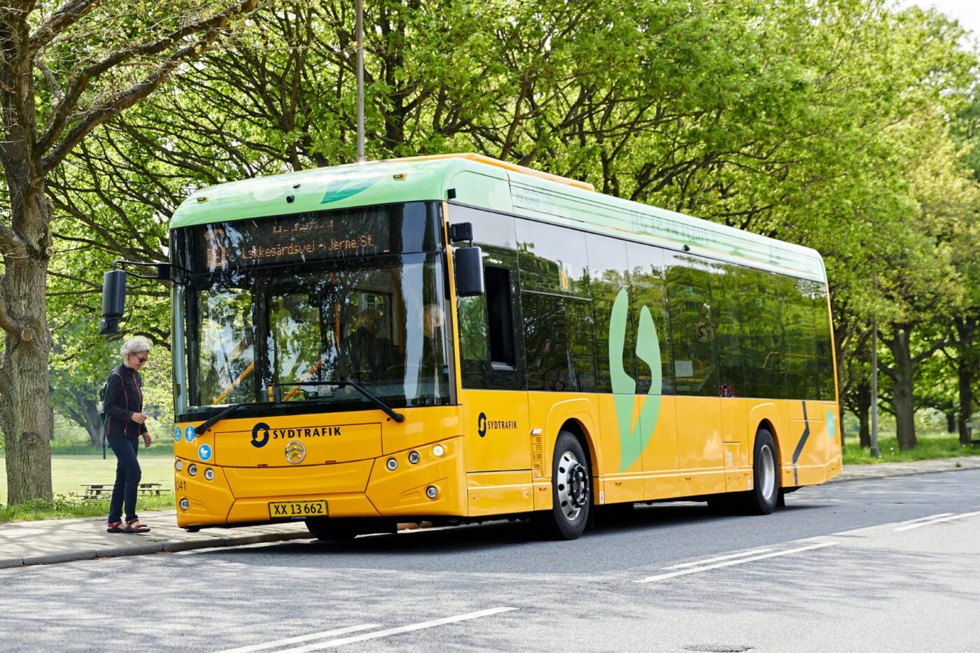 Golden dragon elektrobus electric bus daenemark denmark keolis