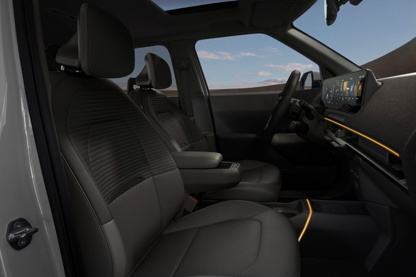 Kia ev2 black line