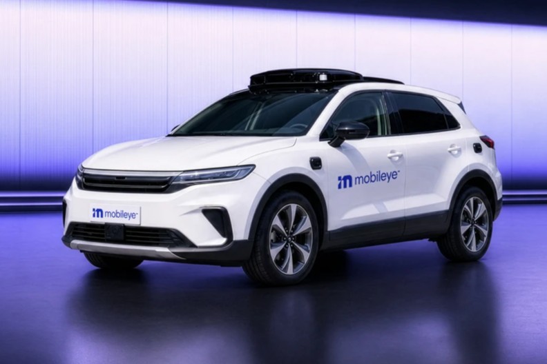 Mobileye robotaxi rendering