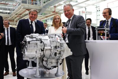Produktionsstart mebeco elektroantrieb audi ungarn
