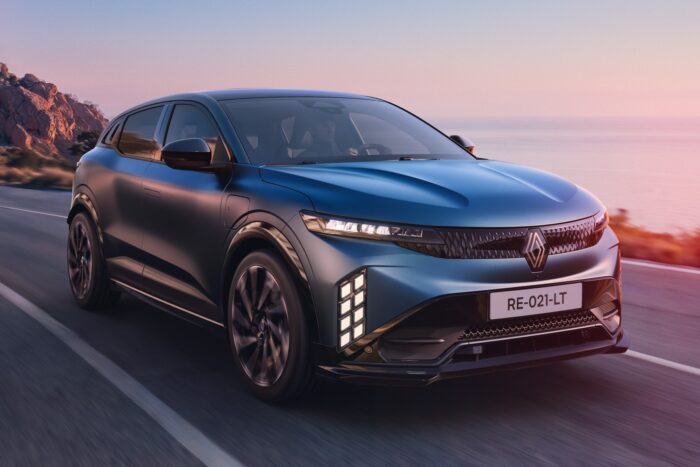 Renault megane e tech electric facelift