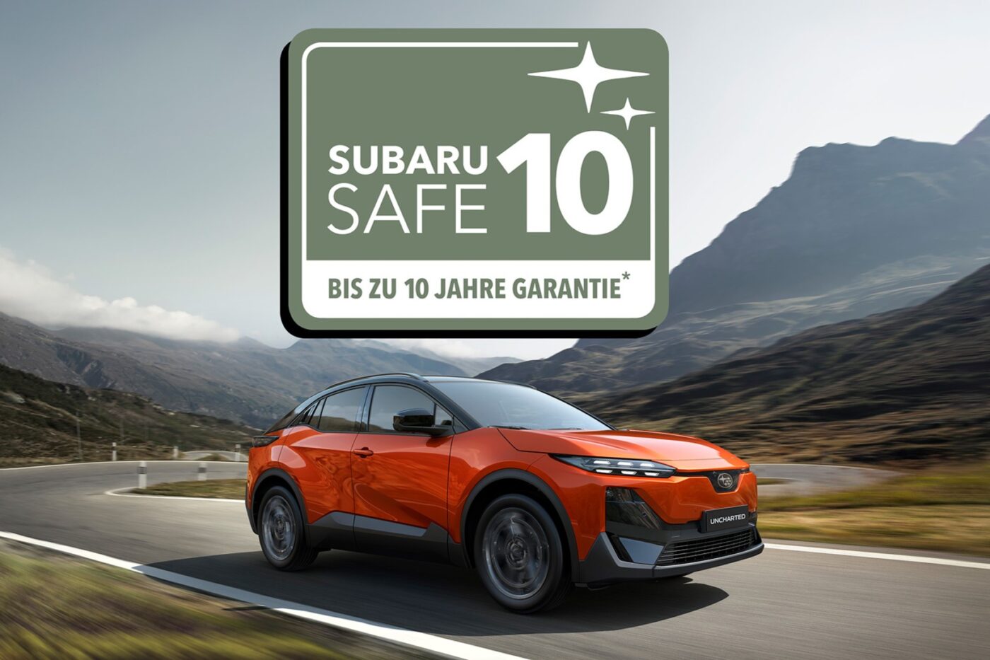 Subaru uncharted subarusafe garantie