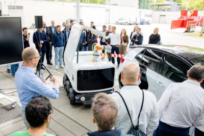 Volkswagen mobiler laderoboter dresden