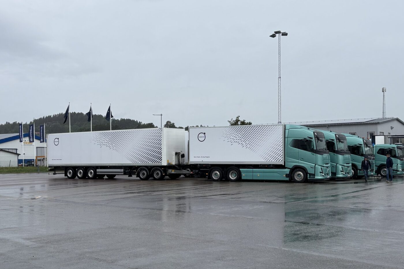 Volvo trucks e lkw zweite generation goeteborg schweden
