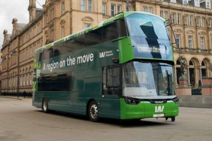 West yorkshire wrightbus e bus