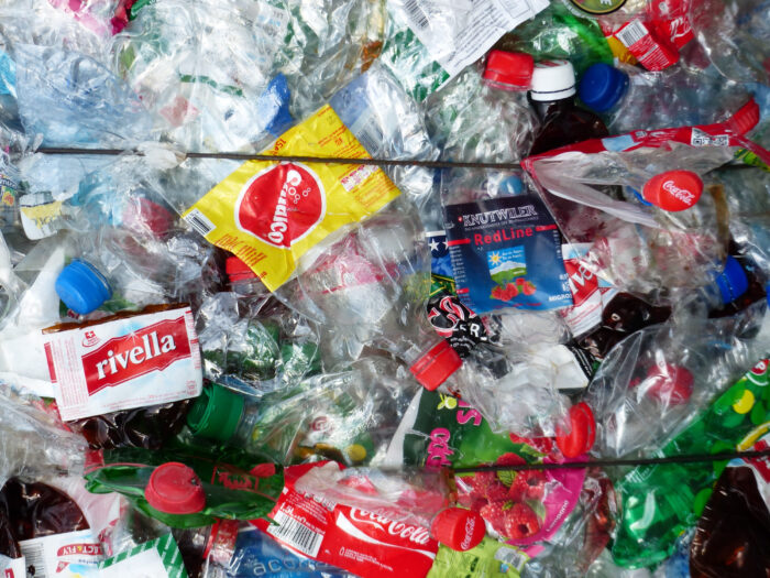 Hans plastic bottles
