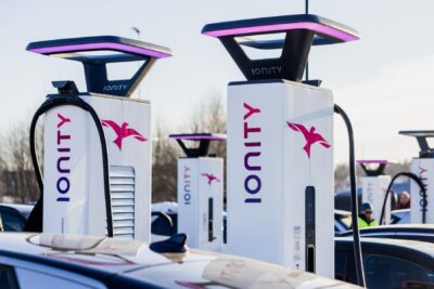 Ionity ladestation charging station