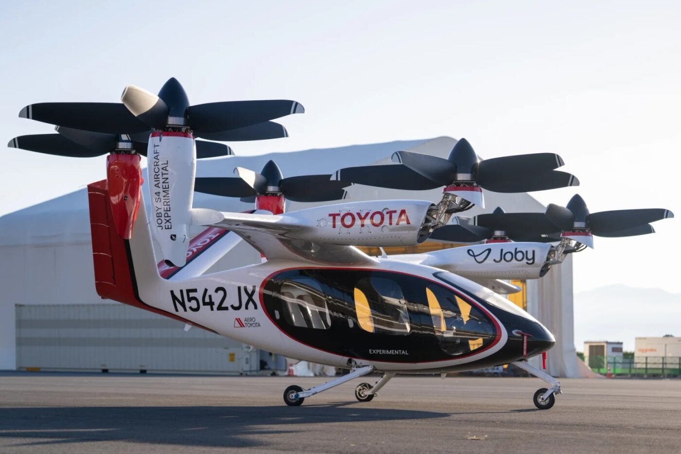 Toyota joby s4 evtol flugtaxi